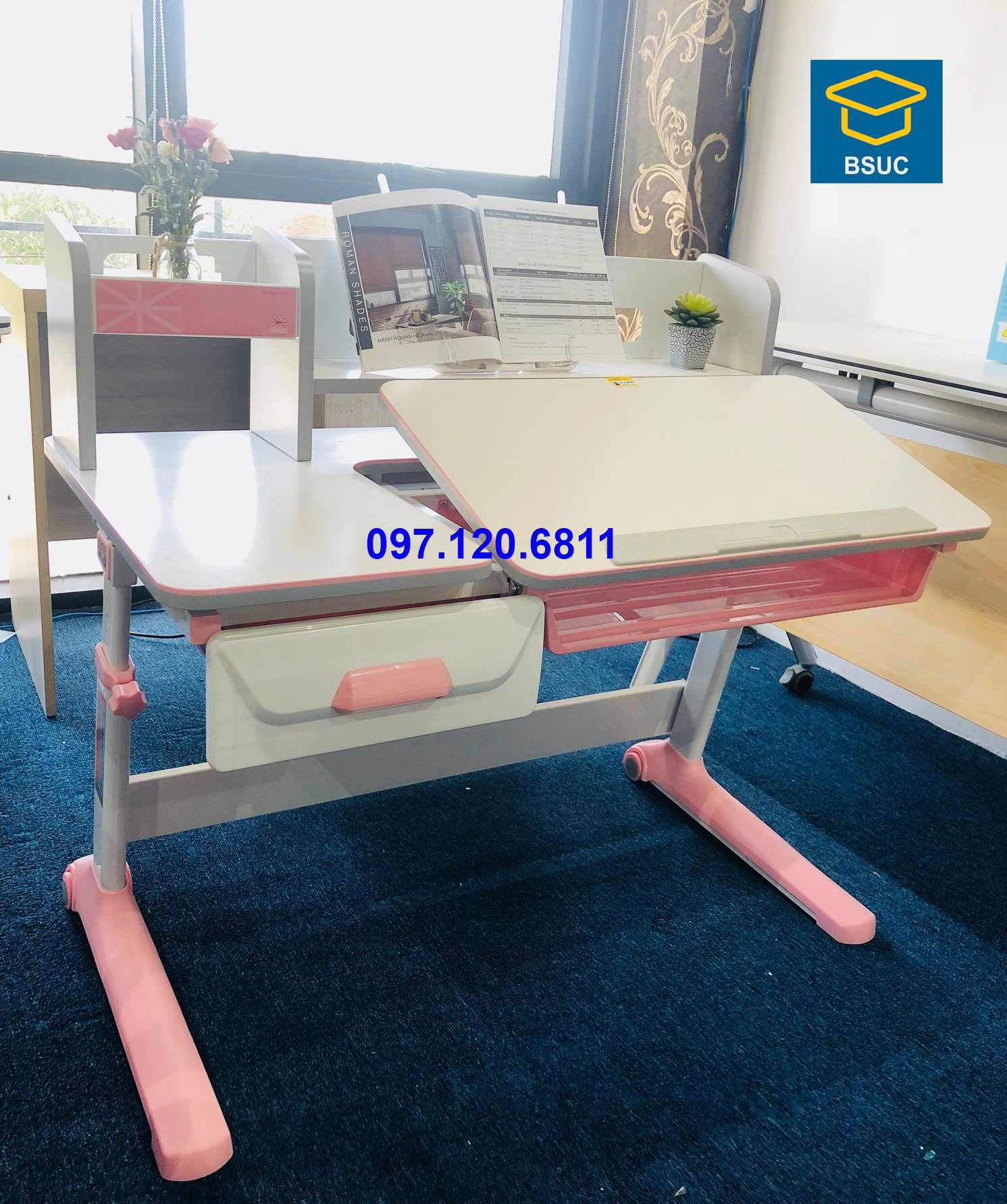 Bộ Bàn Ghế Chống Gù Chống Cận JD-5100 và ghế MC-159