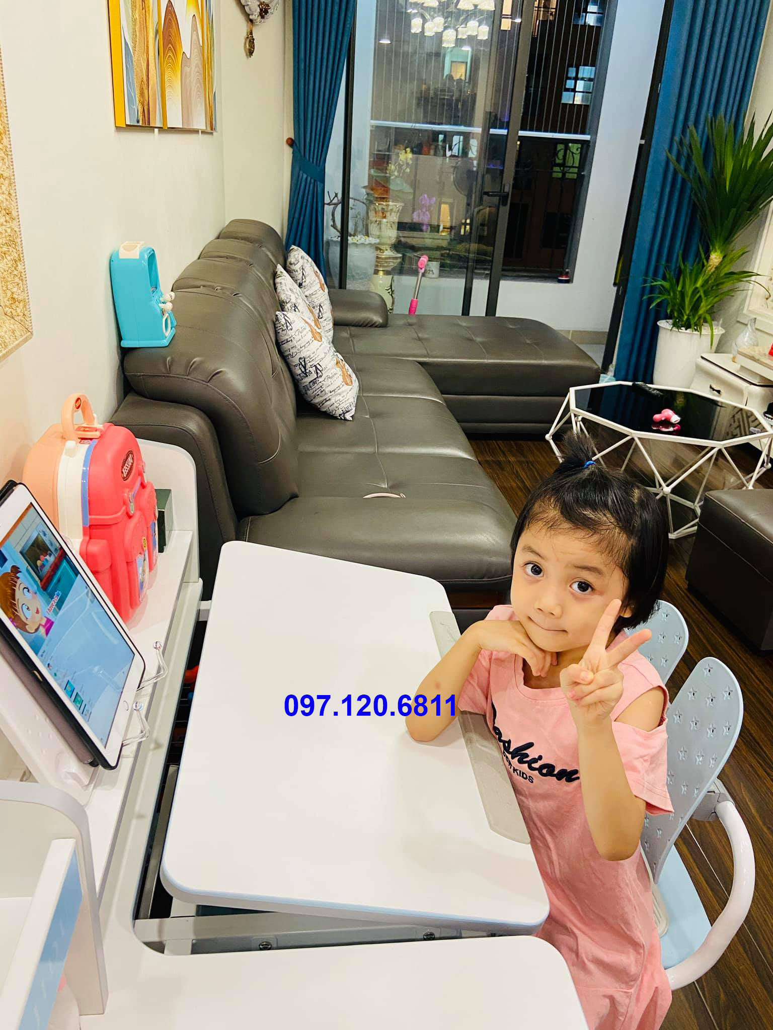 Bộ Bàn Ghế Chống Gù Chống Cận JD-5100 và ghế MC-159