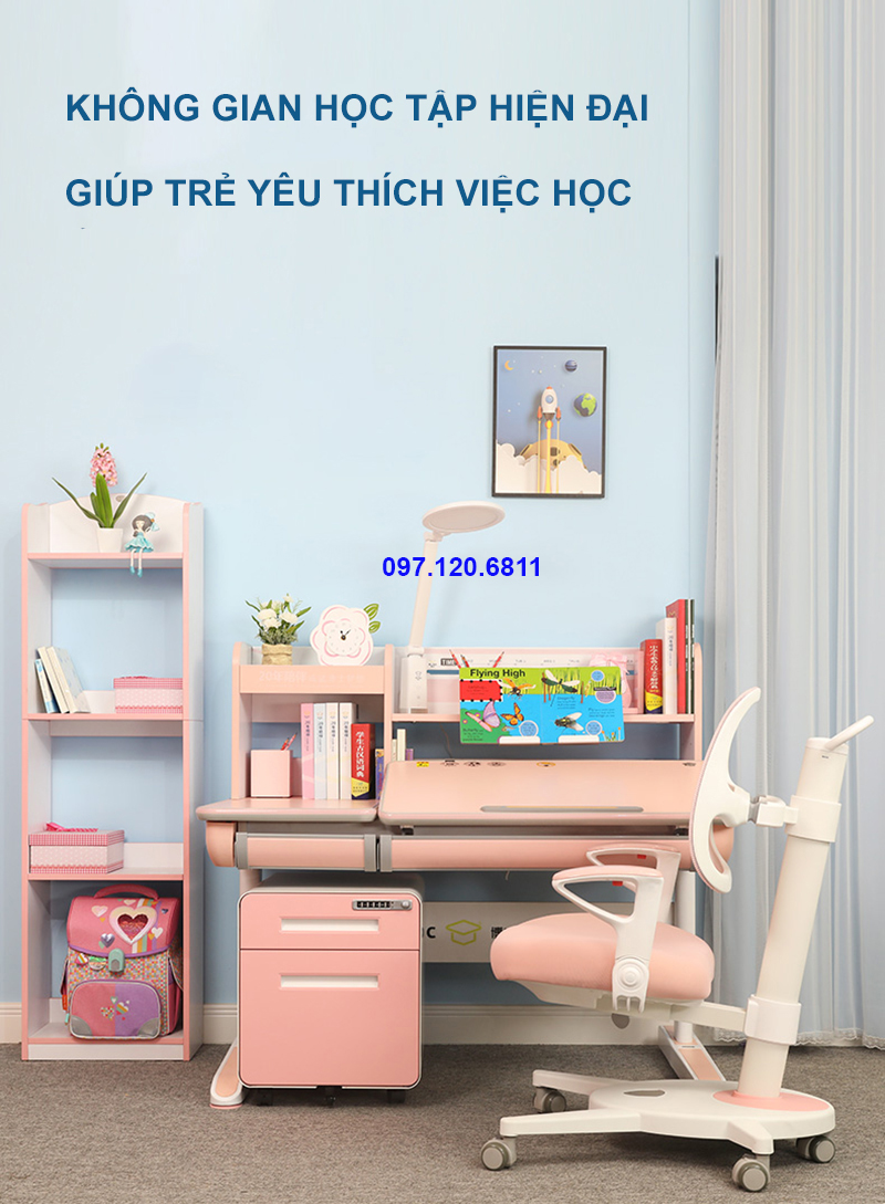 Bàn Học Chống Gù Chống Cận Cao Cấp DRZ-12001