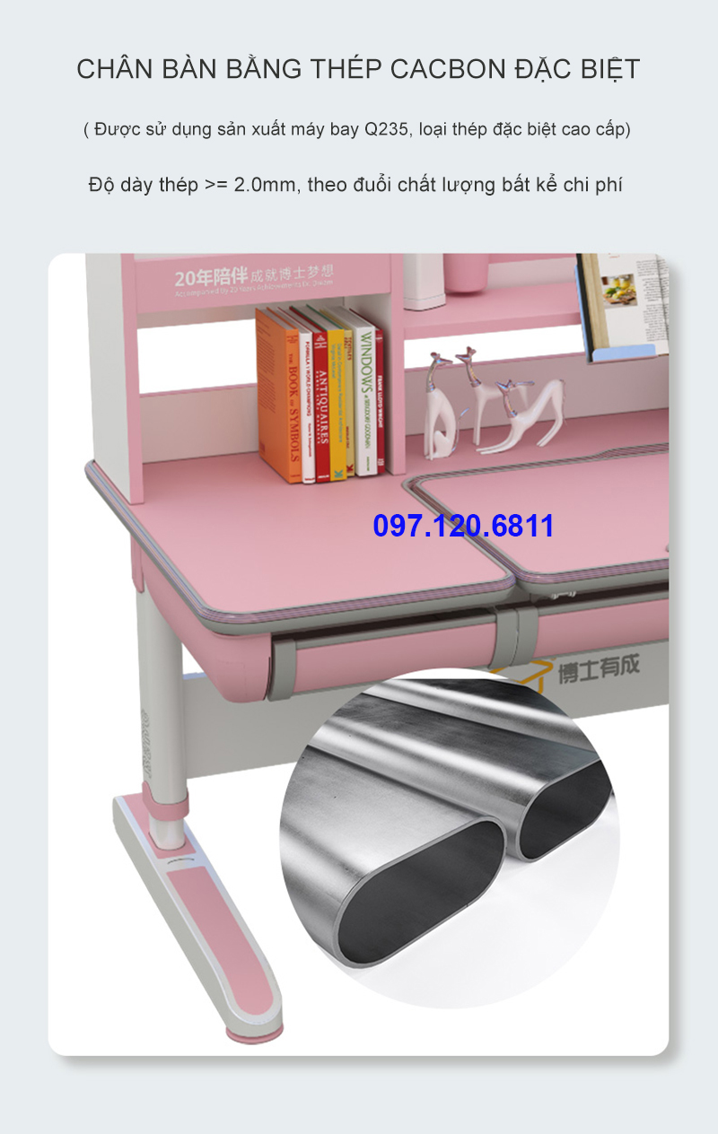 Bàn Học Chống Gù Chống Cận Cao Cấp DRZ-12001