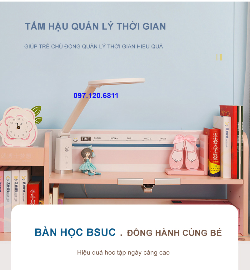 Bàn Học Chống Gù Chống Cận Cao Cấp DRZ-12001