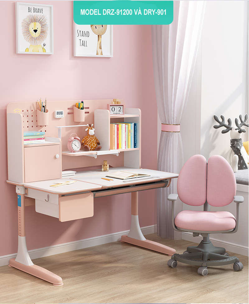 Bàn Học Chống Gù Chống Cận Cao Cấp DS-91200L