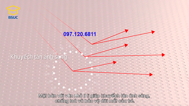 Bàn Học Chống Gù Chống Cận 80cm mã DRZ-8001