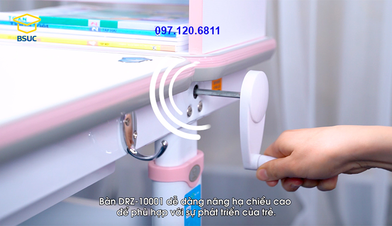 Bàn Học Chống Gù Chống Cận 80cm mã DRZ-8001