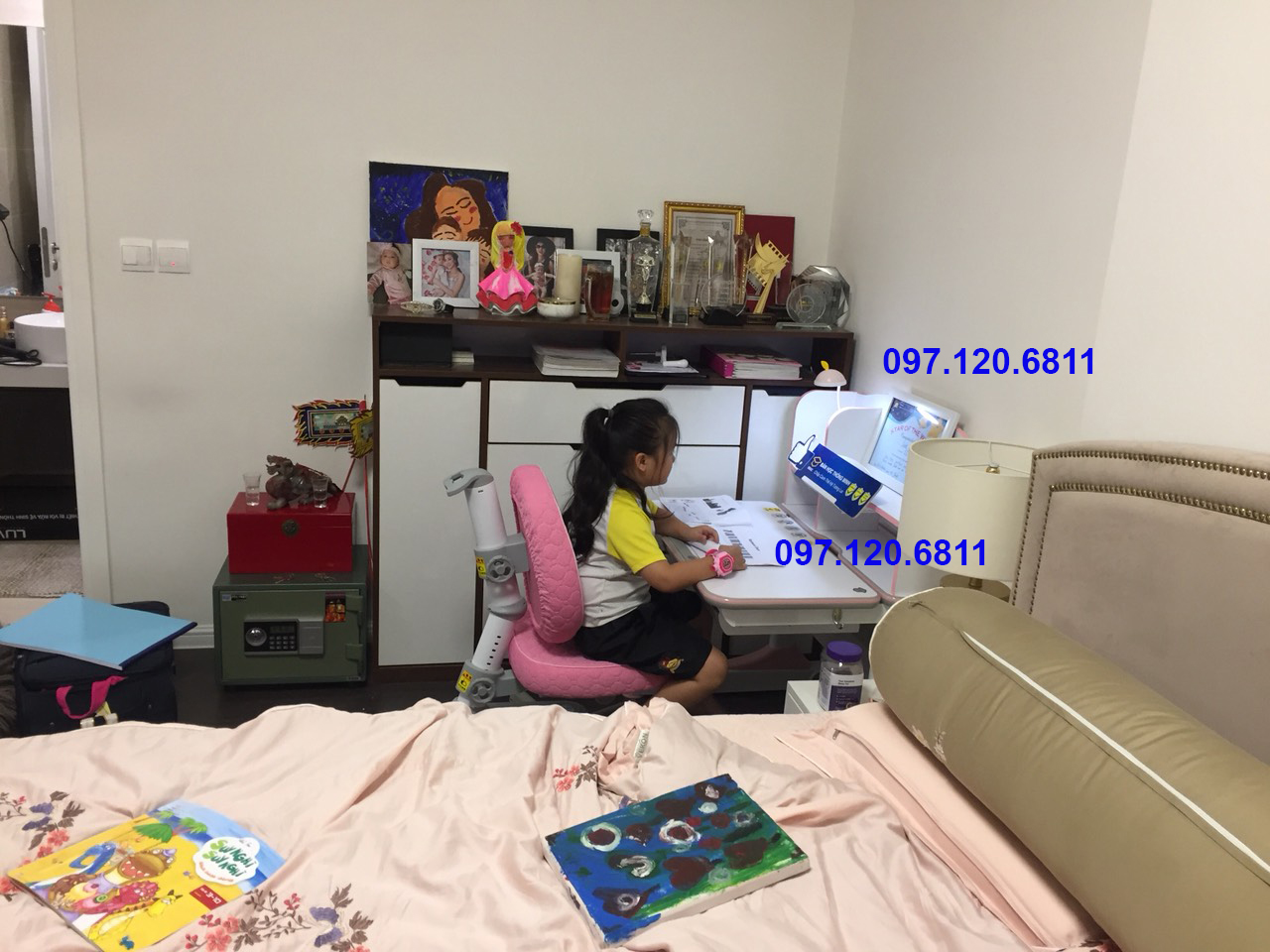 Bàn Học Chống Gù Chống Cận 80cm mã DRZ-8001