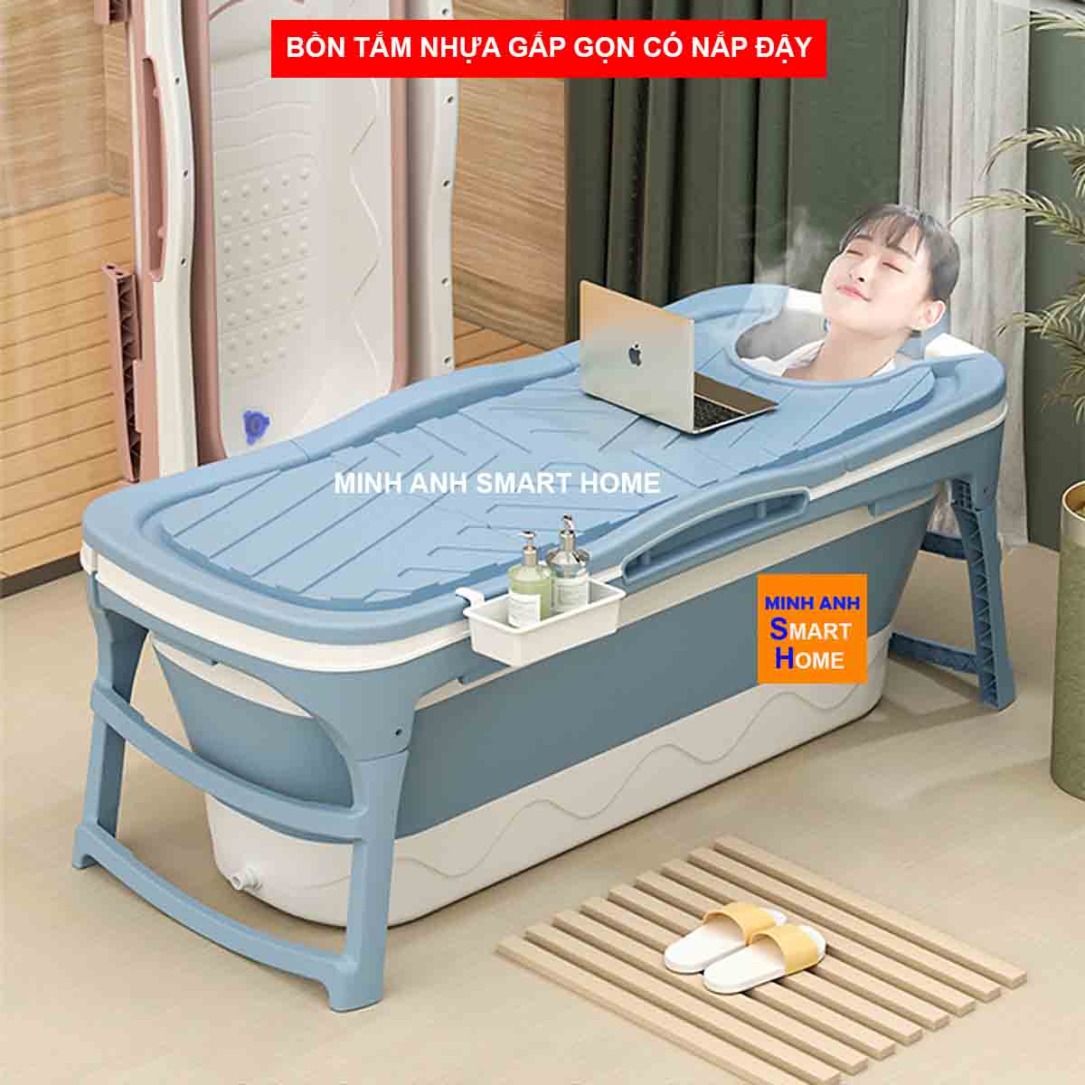 Bồn tắm gấp gọn thông minh - album ảnh