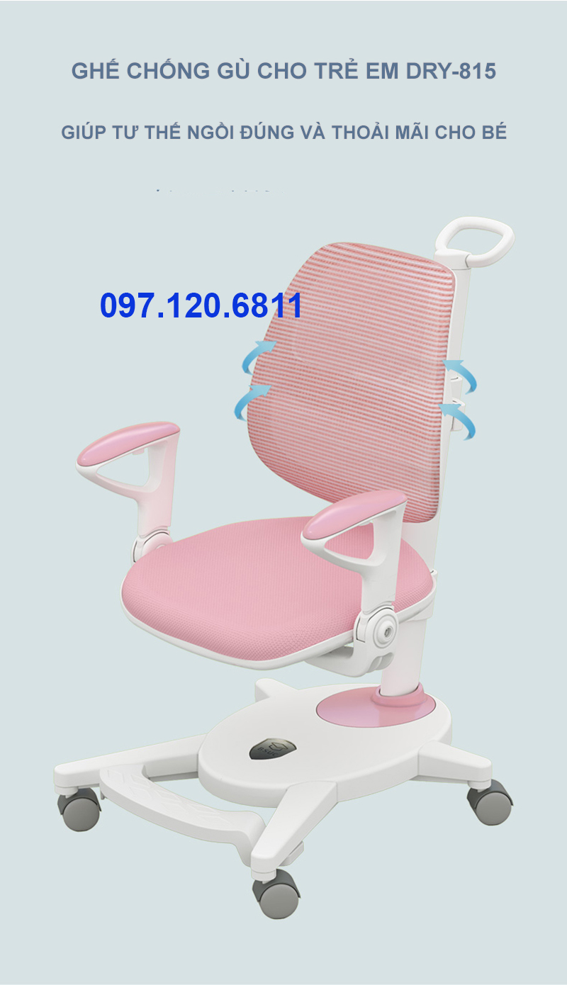 Ghế Chống Gù Cao Cấp DRY-815