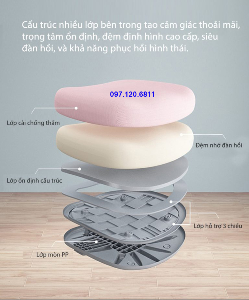 Ghế Chống Gù Cho Học Sinh DRY-808