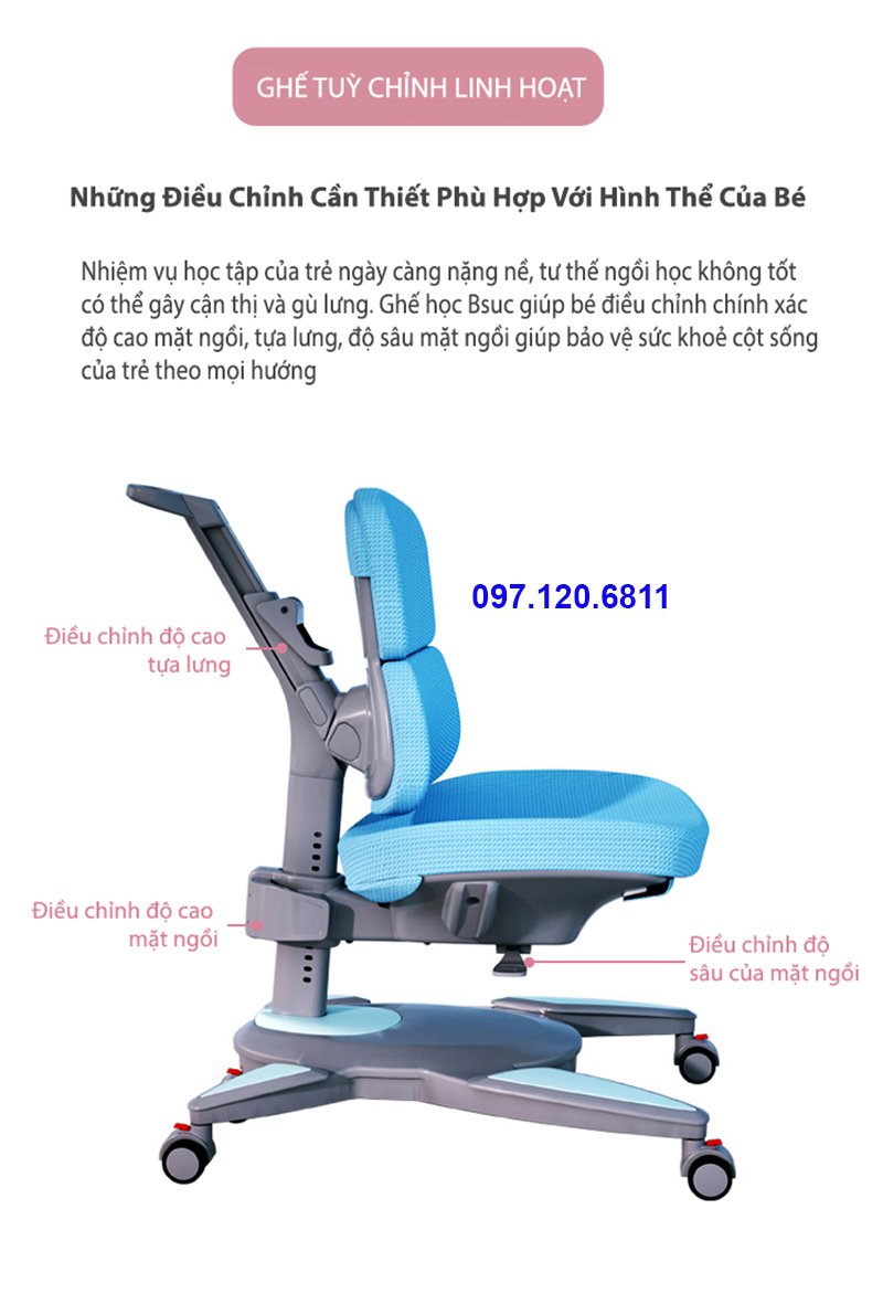 Ghế Chống Gù Siêu Cao Cấp DRY-810