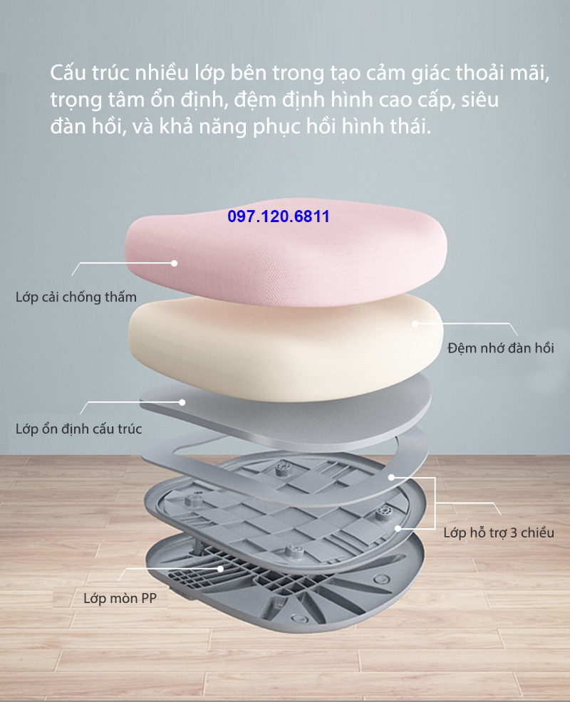 Ghế Chống Gù Siêu Cao Cấp DRY-810