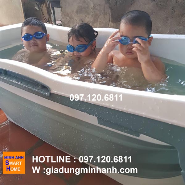 Bồn tắm gấp gọn thông minh - album ảnh