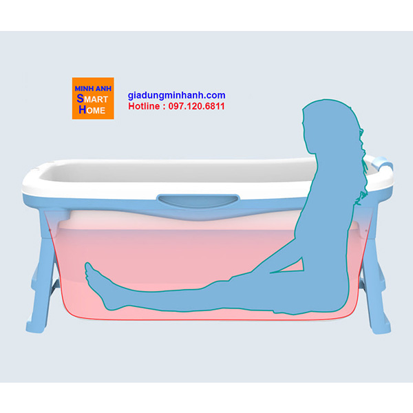 Bồn tắm gấp gọn thông minh - album ảnh